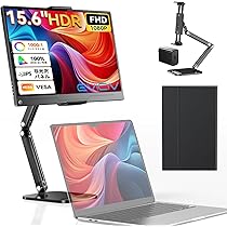 Amazon.co.jp: EVICIV モバイルモニター 15.6インチ【卓上スタンド付き